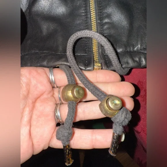 Andrew Marc Men’s Leather Jacket Sz L - Picture 4 of 9